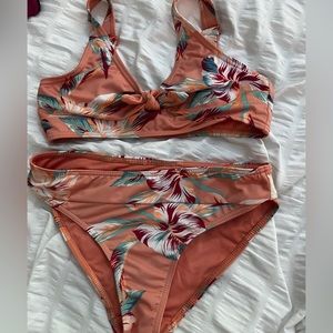 Roxy floral multi kids bikini